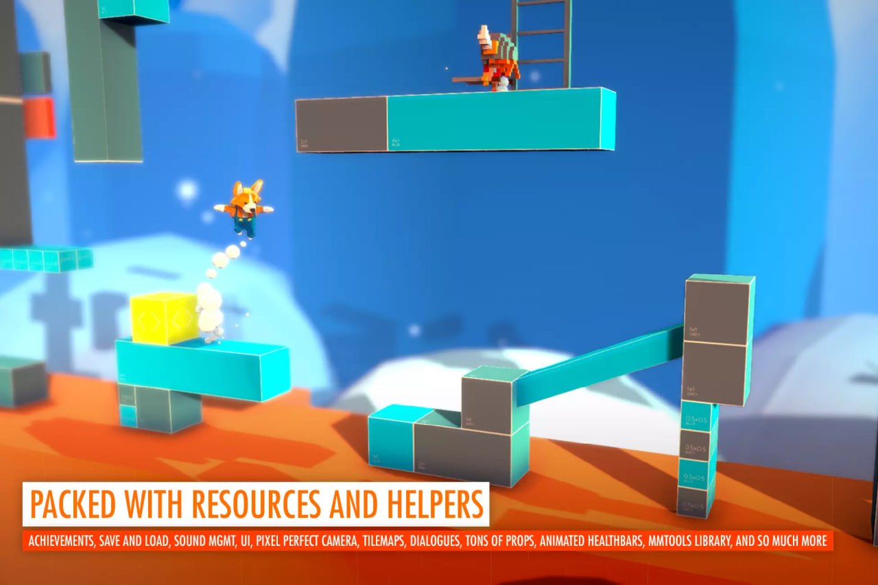 Corgi Engine - 2D + 2.5D Platformer📱 - изображение 2